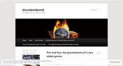 Desktop Screenshot of disorderedworld.com